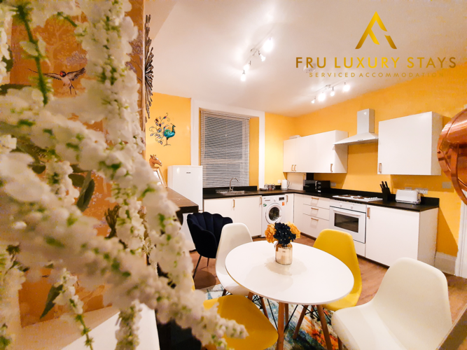 Fru serviced apartments accommodation plymouth centre airbnb booking.com shortterm longterm uk 12 1
