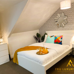 Fru serviced apartments accommodation plymouth centre airbnb booking.com shortterm longterm uk 5